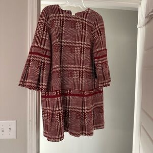 Tuckernuck Red and White Plaid Dress